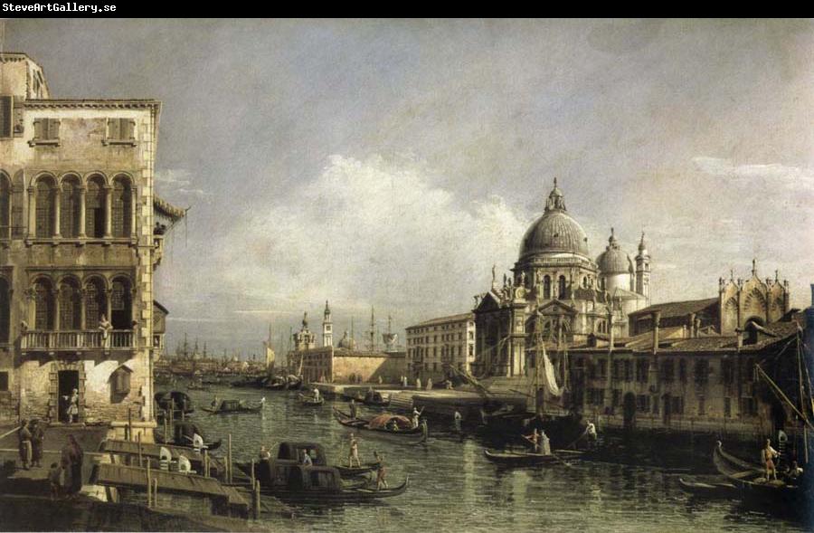 Bernardo Bellotto entrance to the grand canal,venice